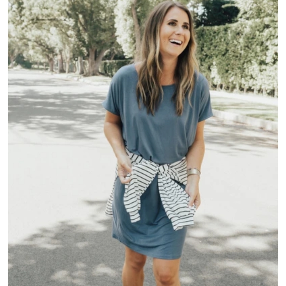 CJLA Short-sleeve Everyday Dress. NIB/NWT